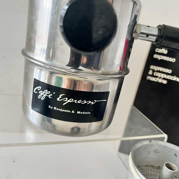 Benjamin & Medwin Vintage Espresso Capuccino Stovetop Coffee Brewer & Steamer - Picture 11 of 14